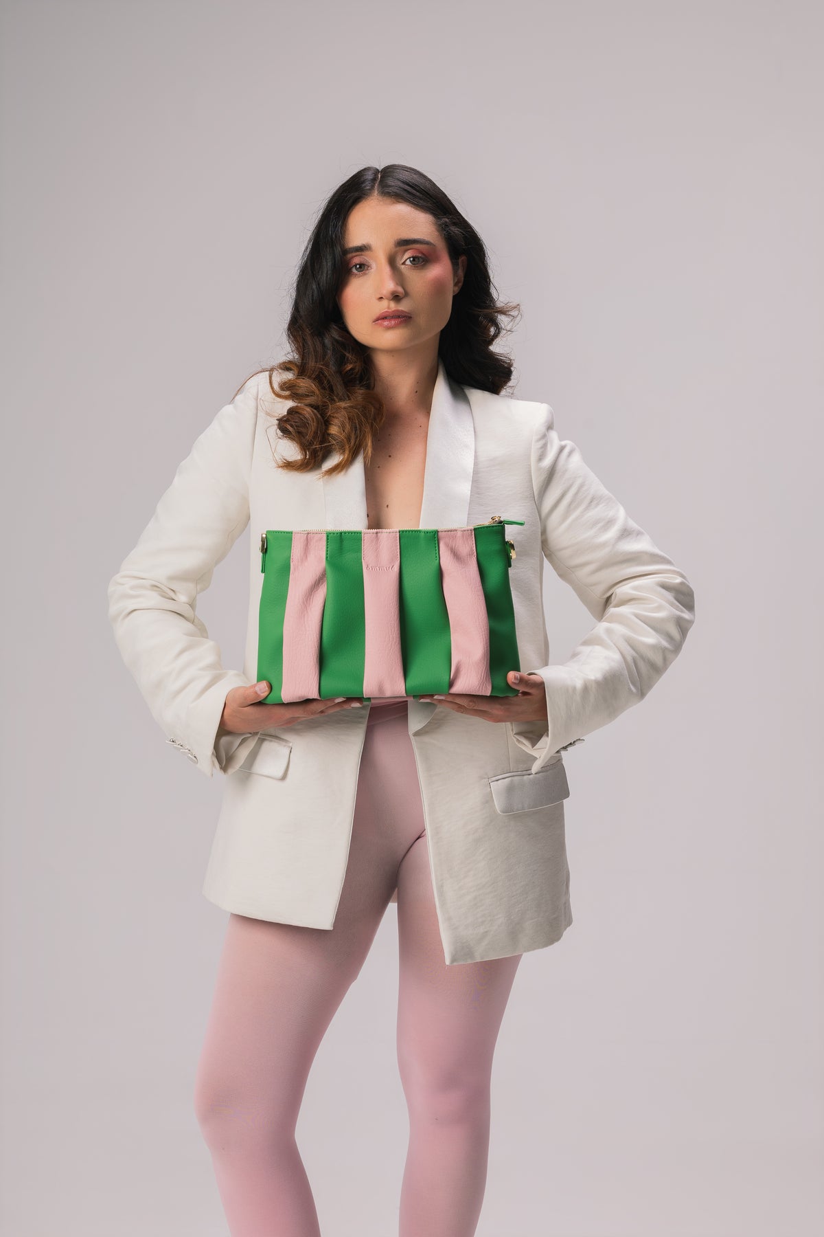 Coralina Clutch Fresa Limón