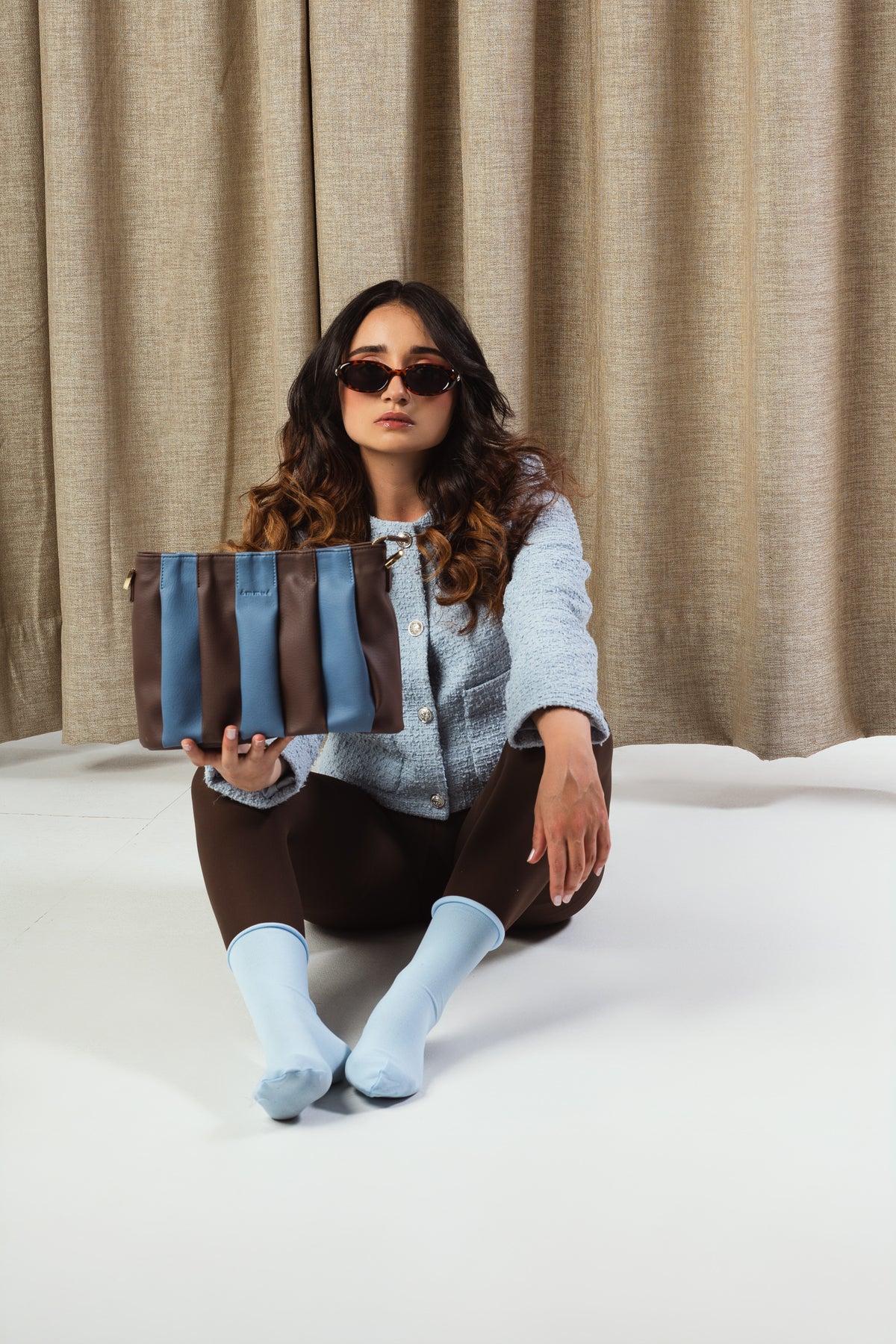 Coralina Clutch Bombón de Arándanos