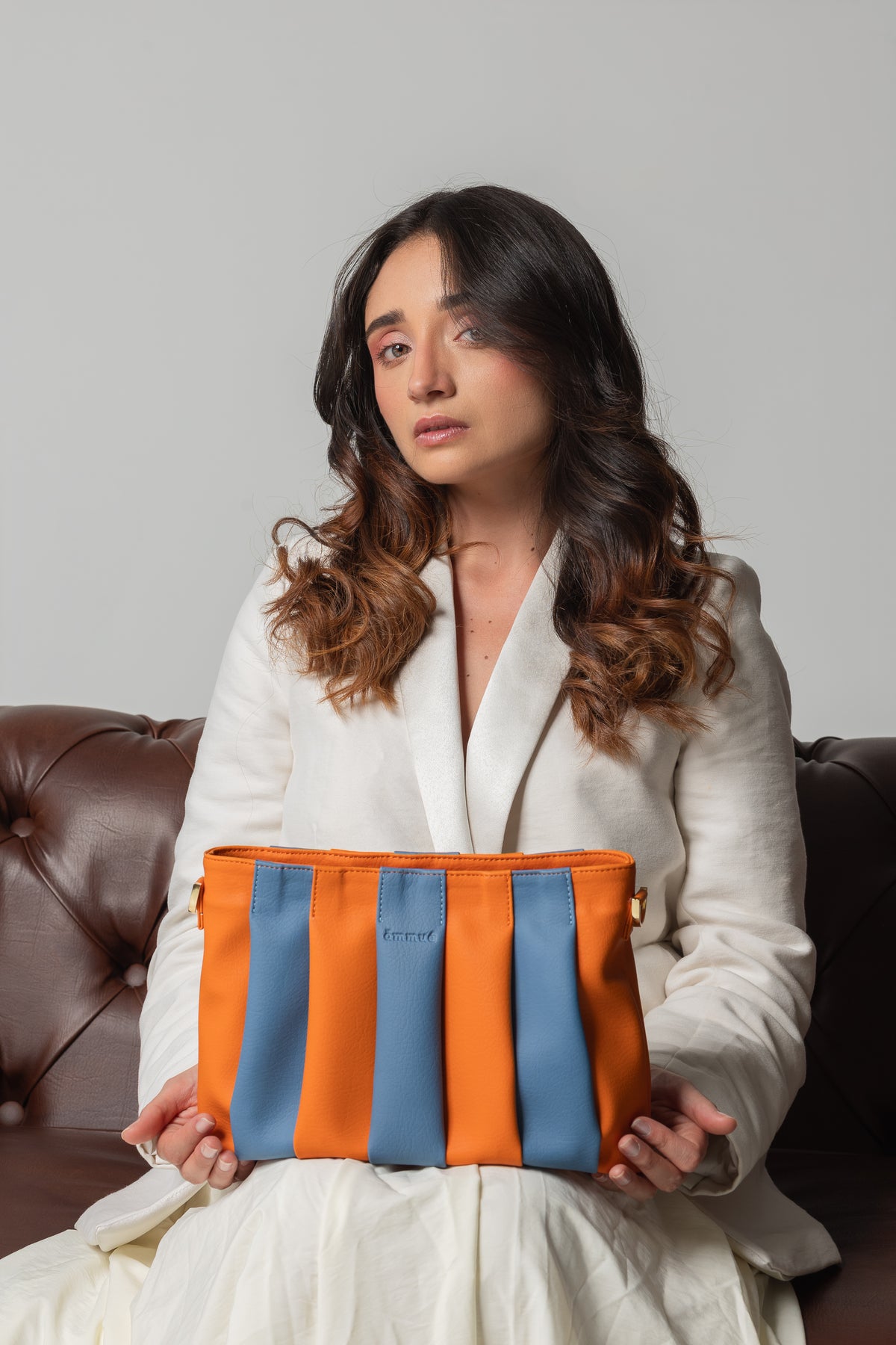 Coralina Clutch Mandarina